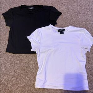 Black and White Baby Tees